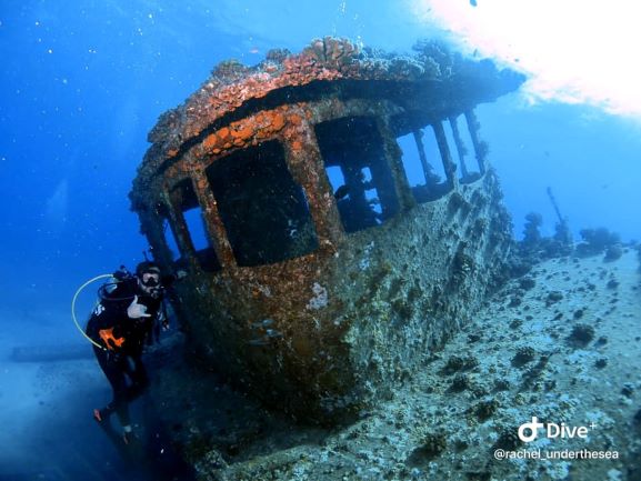 Navy Tug Wreck Diving - Oahu, Hawaii